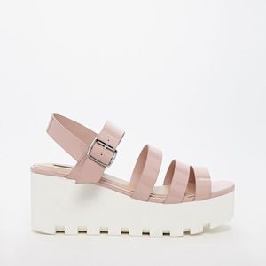 Forever 21 Pink Platform Sandals
